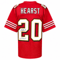 Garrison Hearst Signed Red Custom Football Jersey w/2x Pro Bowl - HEAJRY301 - Garrison Hearst Signed Red Custom Football Jersey w/2x Pro Bowl product image