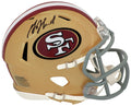 Garrison Hearst Signed San Francisco 49ers Riddell Speed Mini Helmet - HEAMIN300 - Garrison Hearst Signed San Francisco 49ers Riddell Speed Mini Helmet product image