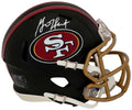 Garrison Hearst Signed San Francisco 49ers Rivalries Black Riddell Speed Mini Helmet - HEAMIN302 - Garrison Hearst Signed San Francisco 49ers Rivalries Black Riddell Speed Mini Helmet product image