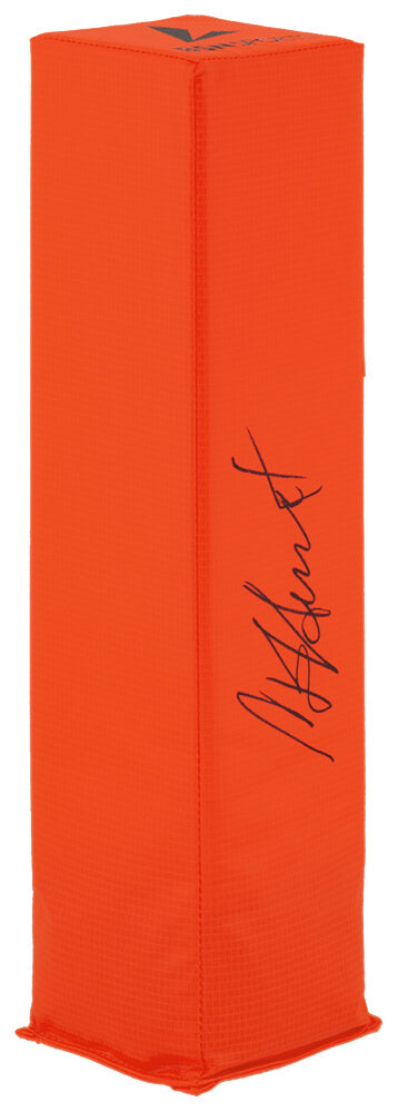 Garrison Hearst Signed BSN Orange Football Endzone Pylon - HEAPYL300 - Garrison Hearst Signed BSN Orange Football Endzone Pylon product image