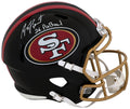 Garrison Hearst Signed San Francisco 49ers Rivalries Black Riddell Full Size Speed Replica Helmet w/2x Pro Bowl - HEAREP301 - Garrison Hearst Signed San Francisco 49ers Rivalries Black Riddell Full Size Speed Replica Helmet w/2x Pro Bowl product image