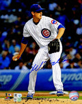 Kyle Hendricks Signed Chicago Cubs Pitching Action 8x10 Photo - HEN08P111 - Kyle Hendricks Signed Chicago Cubs Pitching Action 8x10 Photo product image