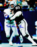 Ted Hendricks Signed Raiders Action 8x10 Photo - HEN08P300 - Ted Hendricks Signed Raiders Action 8x10 Photo product image