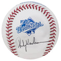 Rickey Henderson Signed Rawlings 1989 World Series (Oakland As) Baseball - (In Black) - HENBSB109 - Rickey Henderson Signed Rawlings 1989 World Series (Oakland As) Baseball - (In Black) product image
