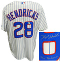 Kyle Hendricks Signed Chicago Cubs White Pinstripe Majestic Jersey w/The Professor - HENJRY102 - Kyle Hendricks Signed Chicago Cubs White Pinstripe Majestic Jersey w/The Professor product image