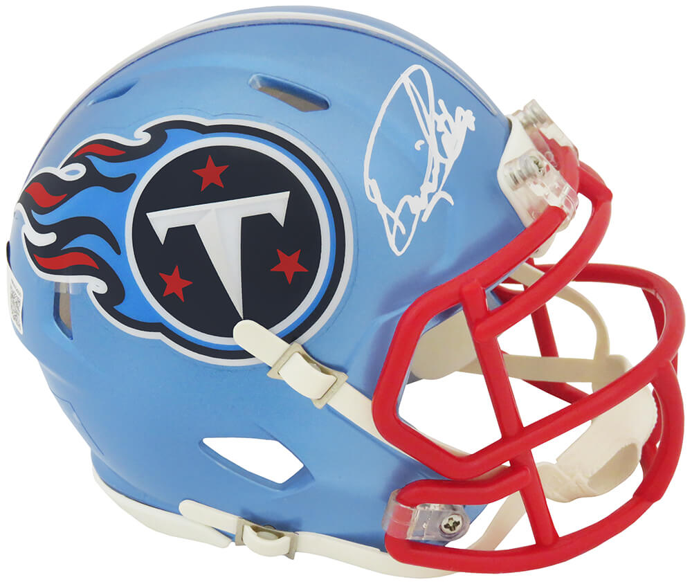 Derrick Henry Signed Tennessee Titans FLASH Riddell Speed Mini Helmet (Beckett) - HENMIN302 - Derrick Henry Signed Tennessee Titans FLASH Riddell Speed Mini Helmet (Beckett) product image