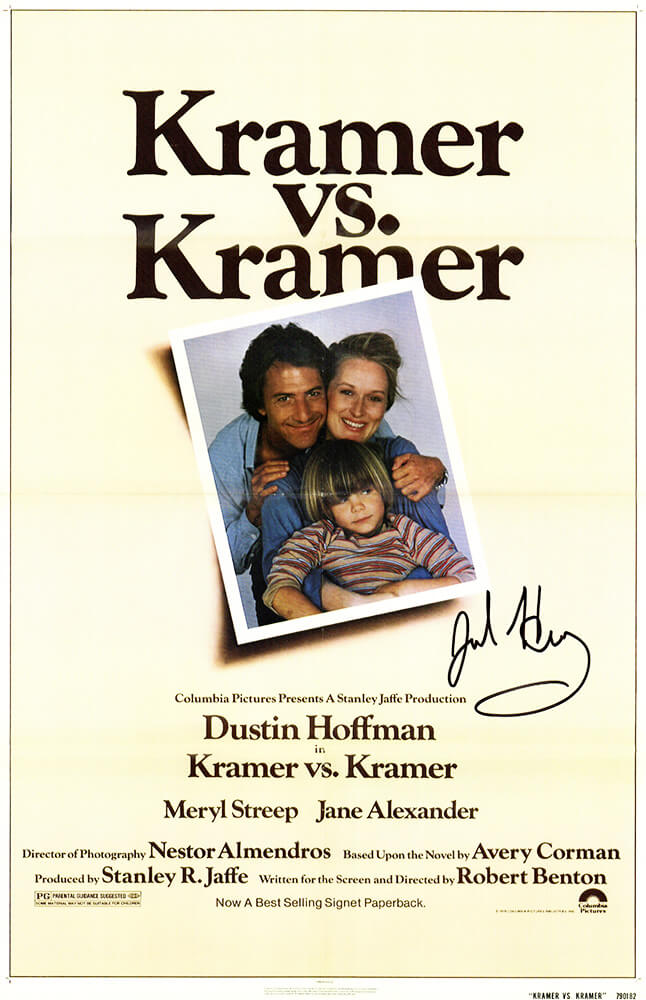 Justin Henry Signed Kramer vs Kramer 11x17 Movie Poster (In Black Ink) - HENPST501 - Justin Henry Signed Kramer vs Kramer 11x17 Movie Poster (In Black Ink) product image