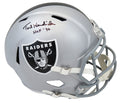 Ted Hendricks Signed Raiders Riddell Full Size Speed Replica Helmet w/HOF'90 - HENREP301 - Ted Hendricks Signed Raiders Riddell Full Size Speed Replica Helmet w/HOF'90 product image