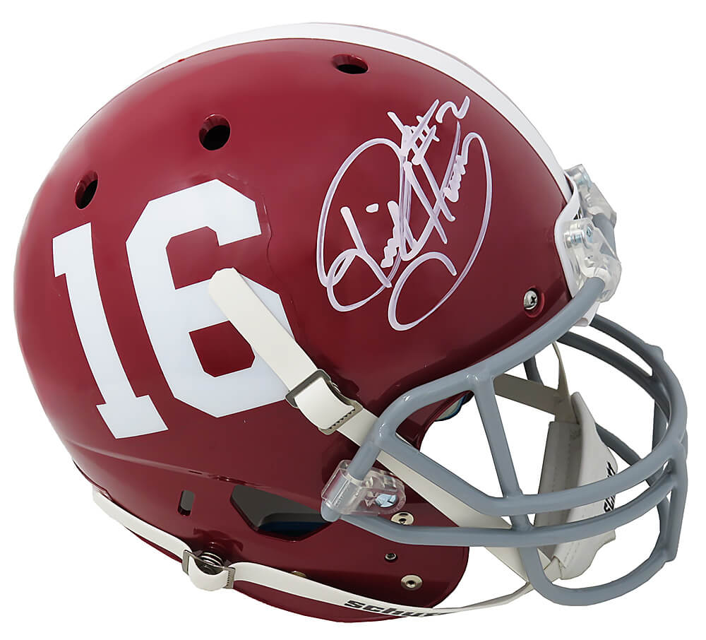Derrick Henry Signed Alabama Crimson Tide Riddell Full Size Replica Helmet - HENREP311 - Derrick Henry Signed Alabama Crimson Tide Riddell Full Size Replica Helmet product image