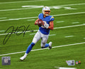 Justin Herbert Signed Los Angeles Chargers Looking To Pass 8x10 Photo - (Fanatics) - HER08P300 - Justin Herbert Signed Los Angeles Chargers Looking To Pass 8x10 Photo - (Fanatics) product image