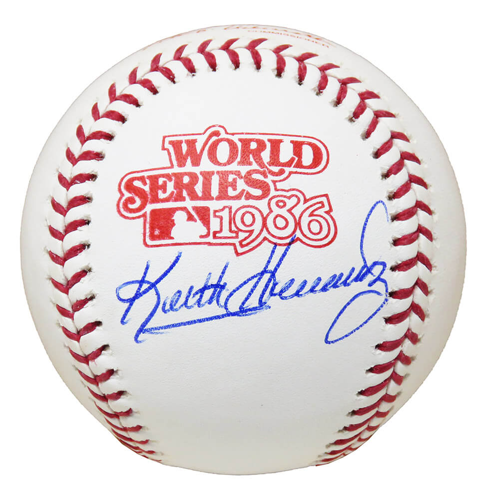 Keith Hernandez Signed Rawlings 1986 World Series (New York Mets) Baseball - HERBSB122 - Keith Hernandez Signed Rawlings 1986 World Series (New York Mets) Baseball product image