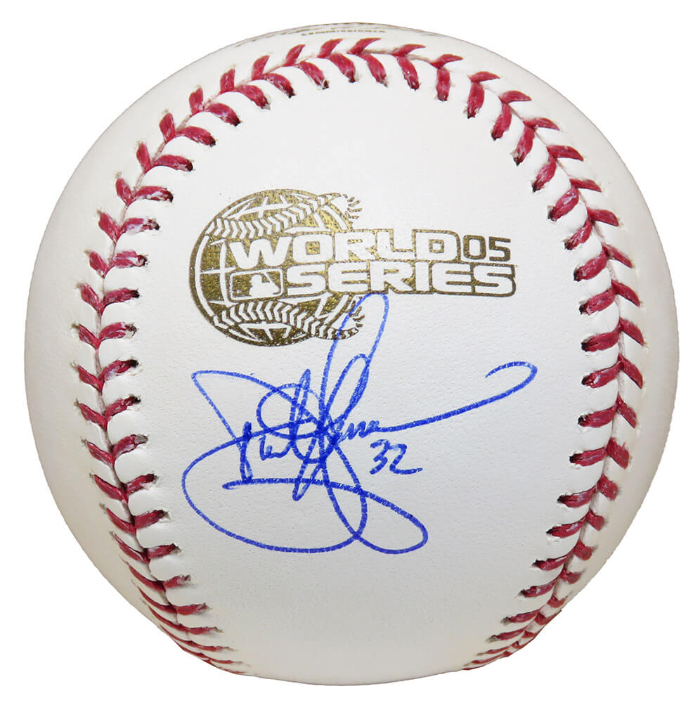 Dustin Hermanson Signed Rawlings Official 2005 World Series (Chicago White Sox) Baseball - HERBSB135 - Dustin Hermanson Signed Rawlings Official 2005 World Series (Chicago White Sox) Baseball product image