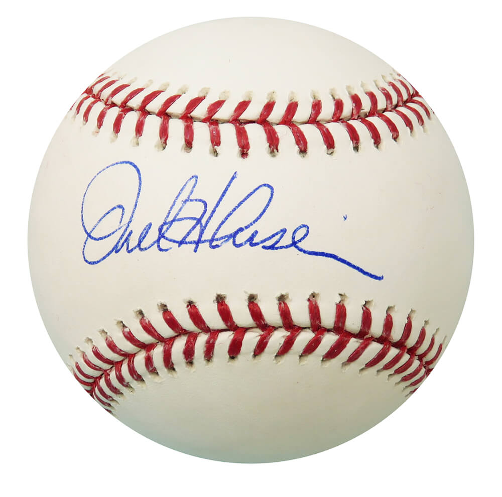 Orel Hershiser Signed Rawlings Official MLB Baseball - HERBSB140 - Orel Hershiser Signed Rawlings Official MLB Baseball product image