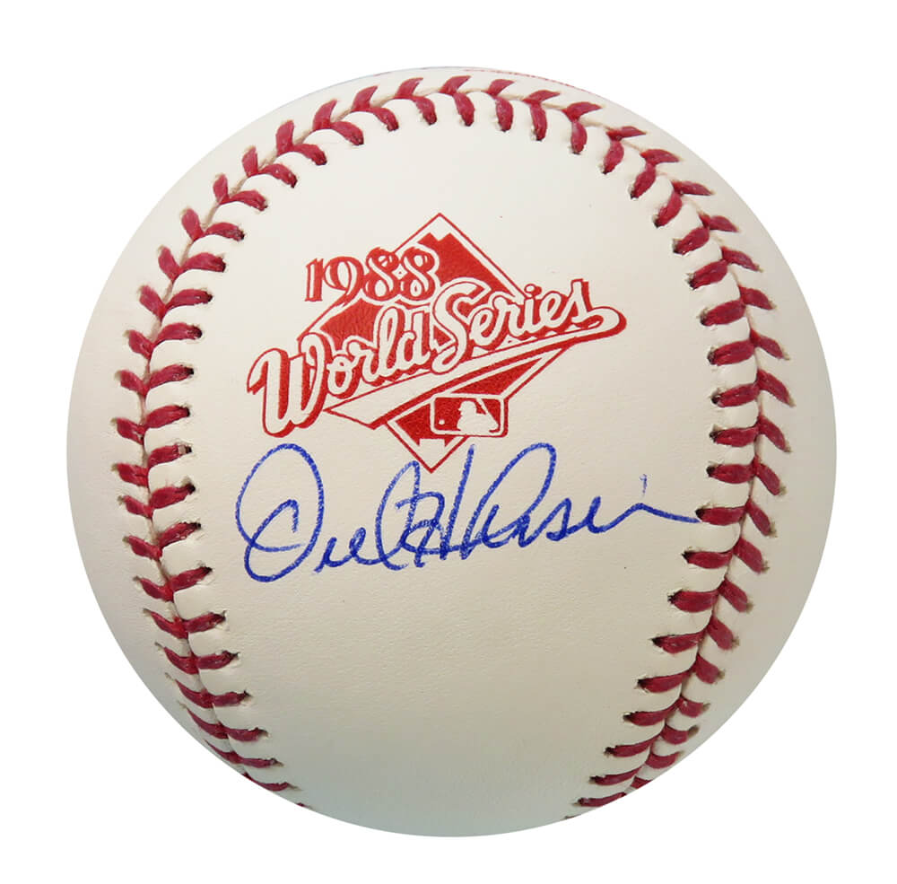 Orel Hershiser Signed Rawlings 1988 World Series Baseball - HERBSB141 - Orel Hershiser Signed Rawlings 1988 World Series Baseball product image