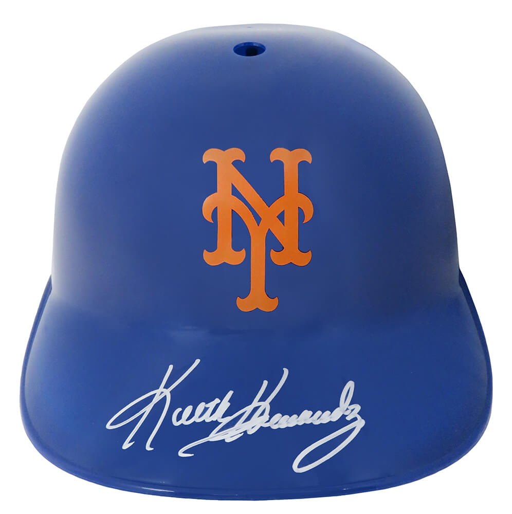 Keith Hernandez Signed New York Mets Replica Souvenir Batting Helmet - HERBTH101 - Keith Hernandez Signed New York Mets Replica Souvenir Batting Helmet product image