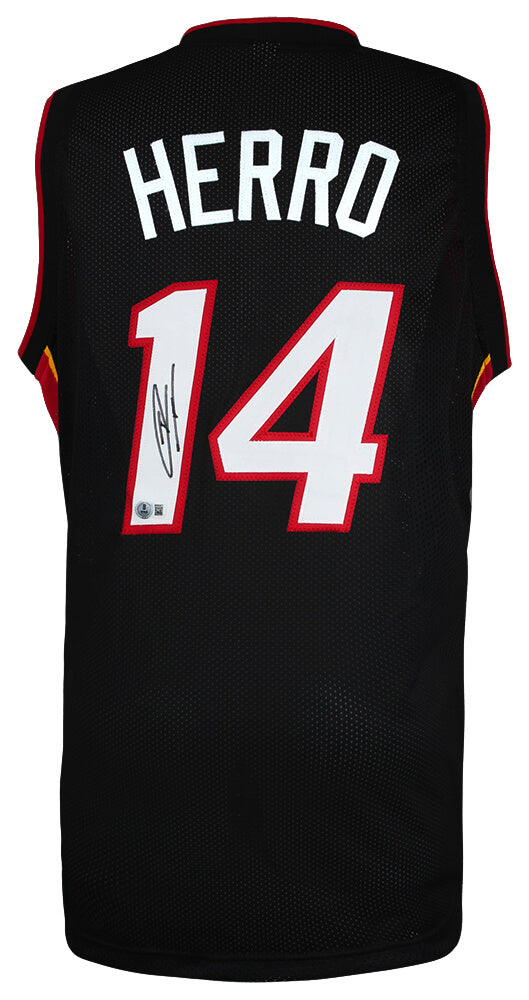 Tyler Herro Signed Black Custom Basketball Jersey - (Beckett) - HERJRY200 - Tyler Herro Signed Black Custom Basketball Jersey - (Beckett) product image