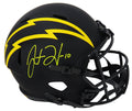 Justin Herbert Signed Los Angeles Chargers Eclipse Riddell Full Size Speed Replica Helmet (Beckett) - HERREP301 - Justin Herbert Signed Los Angeles Chargers Eclipse Riddell Full Size Speed Replica Helmet (Beckett) product image