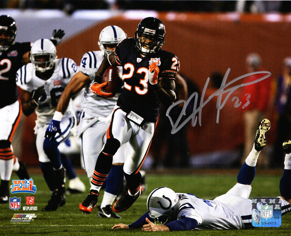 Devin Hester Signed Chicago Bears Super Bowl XLI Opening Kickoff Return Touchdown 8x10 Photo - HES08P300 - Devin Hester Signed Chicago Bears Super Bowl XLI Opening Kickoff Return Touchdown 8x10 Photo product image