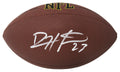 Devin Hester Signed Wilson Super Grip Full Size NFL Football - HESFTB302 - Devin Hester Signed Wilson Super Grip Full Size NFL Football product image