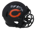 Devin Hester Signed Chicago Bears Eclipse Black Matte Riddell Speed Mini Helmet - HESMIN301 - Devin Hester Signed Chicago Bears Eclipse Black Matte Riddell Speed Mini Helmet product image
