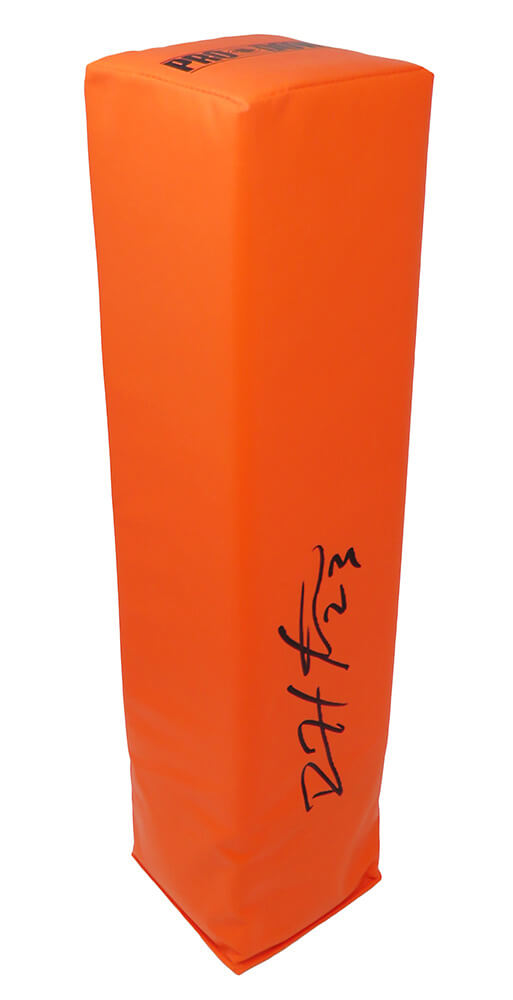 Devin Hester Signed Orange Endzone Pylon - HESPYL300 - Devin Hester Signed Orange Endzone Pylon product image