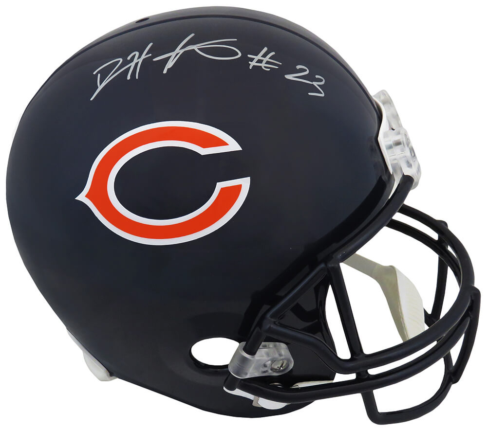 Devin Hester Signed Chicago Bears Riddell Full-Size Replica Helmet - HESREP300 - Devin Hester Signed Chicago Bears Riddell Full-Size Replica Helmet product image