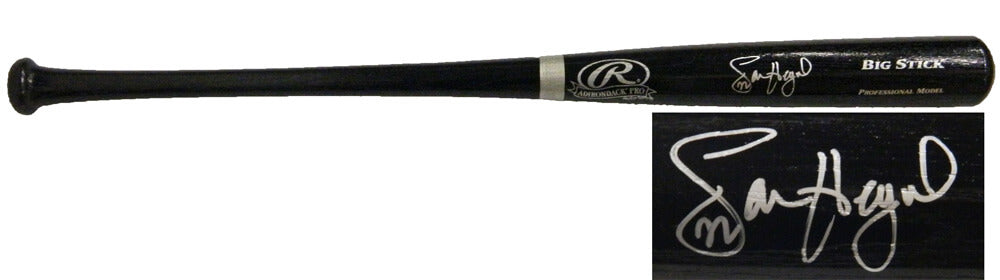 Jason Heyward Signed Rawlings Black Big Stick Bat - HEYBAT100 - Jason Heyward Signed Rawlings Black Big Stick Bat product image