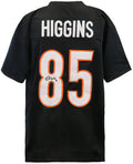 Tee Higgins Signed Black Custom Football Jersey - HIGJRY300 - Tee Higgins Signed Black Custom Football Jersey product image