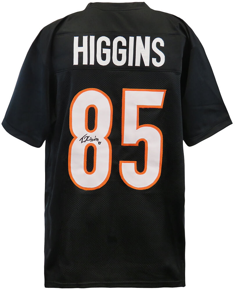 Tee Higgins Signed Black Custom Football Jersey - HIGJRY300 - Tee Higgins Signed Black Custom Football Jersey product image
