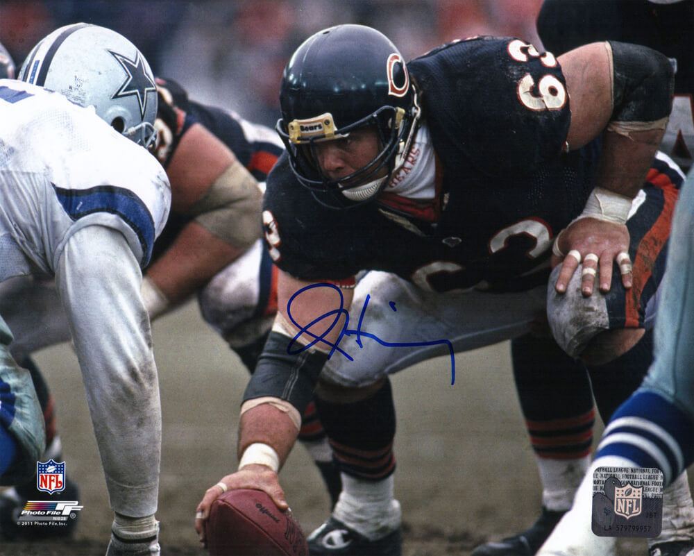 Jay Hilgenberg Signed Chicago Bears 8x10 Photo - HIL08P311 - Jay Hilgenberg Signed Chicago Bears 8x10 Photo product image