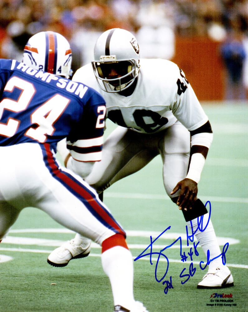 Kenny Hill Signed Raiders Action 8x10 Photo w/2x SB Champs - HIL08P321 - Kenny Hill Signed Raiders Action 8x10 Photo w/2x SB Champs product image