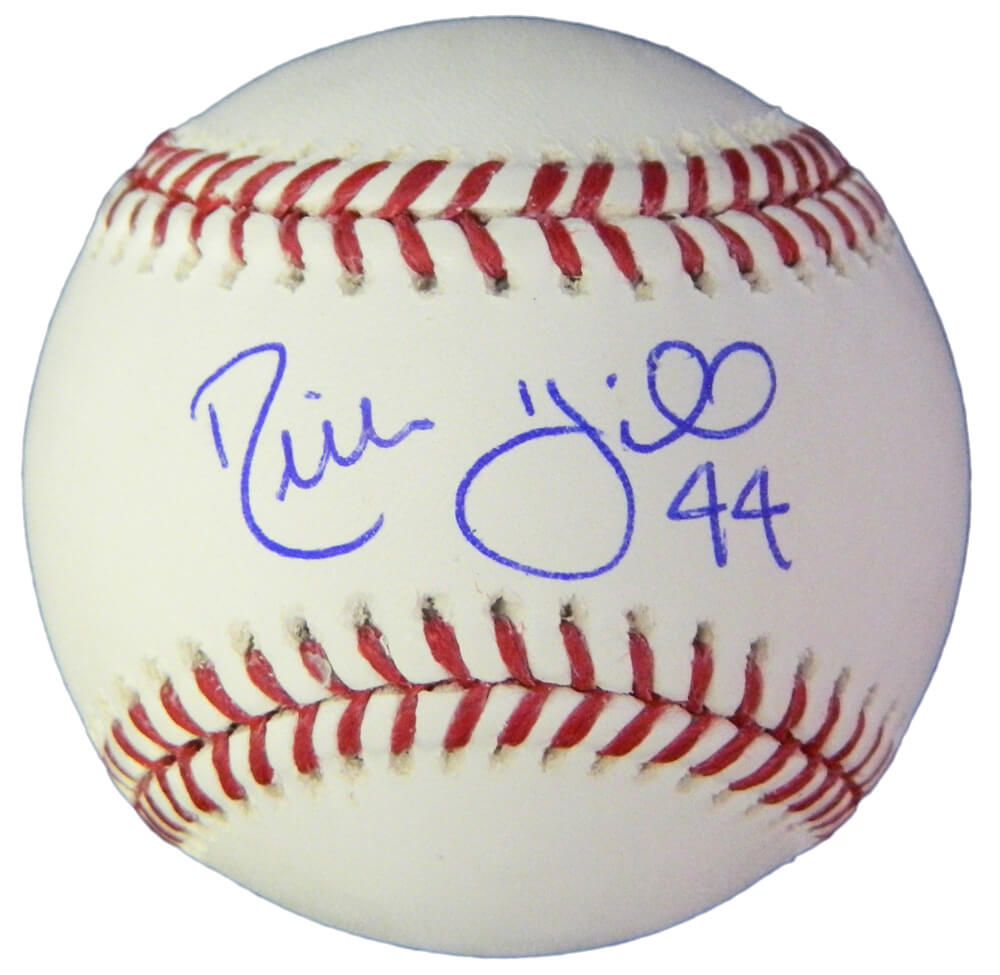 Rich Hill Signed Rawlings Official MLB Baseball - HILBSB100 - Rich Hill Signed Rawlings Official MLB Baseball product image