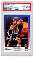 Virgil Hill Signed 1991 Kayo Boxing Trading Card #101 w/HOF'13 - (PSA/DNA Encapsulated) - HILCAR502 - Virgil Hill Signed 1991 Kayo Boxing Trading Card #101 w/HOF'13 - (PSA/DNA Encapsulated) product image