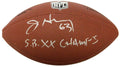 Jay Hilgenberg Signed Wilson Limited Full-Size NFL Football w/SB XX Champs - HILFTB311 - Jay Hilgenberg Signed Wilson Limited Full-Size NFL Football w/SB XX Champs product image