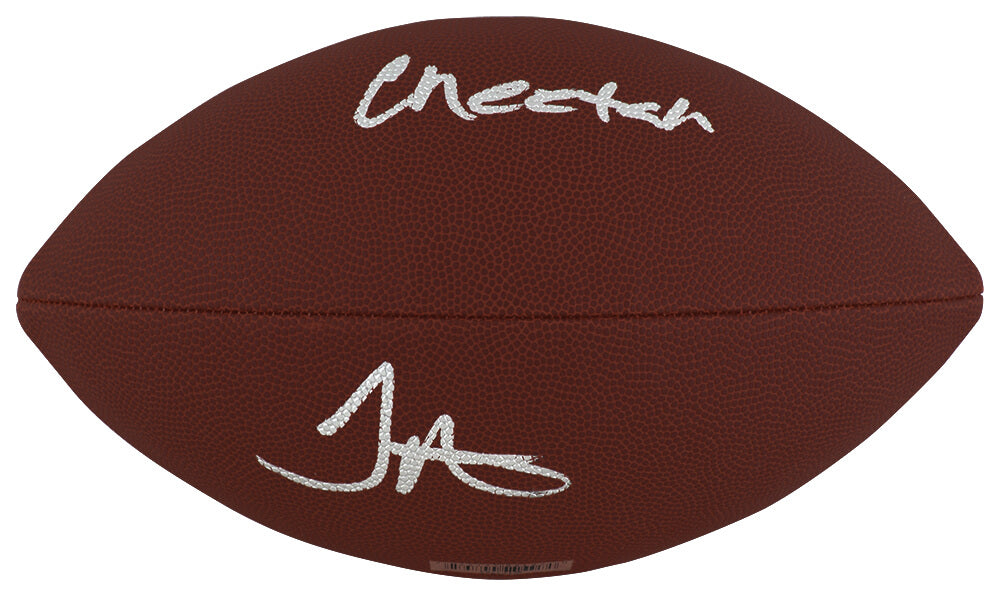 Tyreek Hill Signed Wilson Super Grip Full SIze NFL Football w/Cheetah - HILFTB327 - Tyreek Hill Signed Wilson Super Grip Full SIze NFL Football w/Cheetah product image
