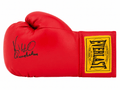 Virgil Hill Signed Everlast Red Full Size Boxing Glove w/Quicksilver - HILGLV506 - Virgil Hill Signed Everlast Red Full Size Boxing Glove w/Quicksilver product image