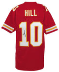 Tyreek Hill Signed Red Custom Jersey - HILJRY324 - Tyreek Hill Signed Red Custom Jersey product image