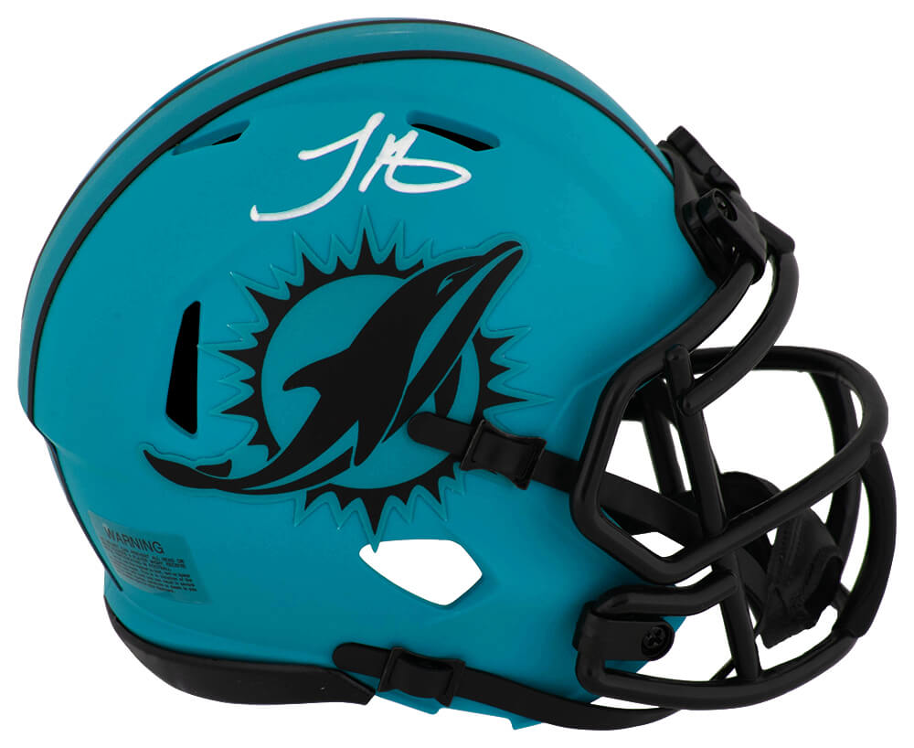 Tyreek Hill Signed Miami Dolphins RAVE Riddell Speed Mini Helmet - HILMIN340 - Tyreek Hill Signed Miami Dolphins RAVE Riddell Speed Mini Helmet product image