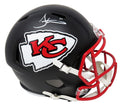 Tyreek Hill Signed Kansas  City Chiefs Flat Black Matte Riddell Speed Full Size Replica Helmet - HILREP311 - Tyreek Hill Signed Kansas City Chiefs Flat Black Matte Riddell Speed Full Size Replica Helmet product image