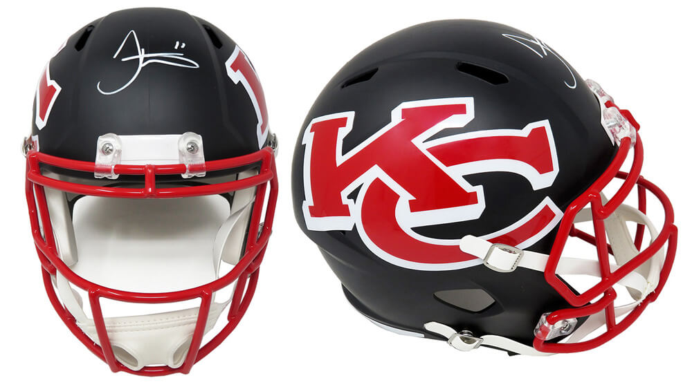 Tyreek Hill Signed Kansas  City Chiefs AMP Alternate Series Riddell Speed Full Size Replica Helmet - HILREP312 - Tyreek Hill Signed Kansas City Chiefs AMP Alternate Series Riddell Speed Full Size Replica Helmet product image
