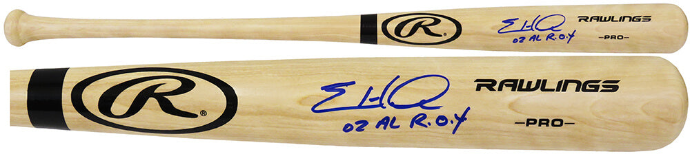 Eric Hinske Signed Rawlings Pro Blonde Baseball Bat w/02 AL ROY - HINBAT100 - Eric Hinske Signed Rawlings Pro Blonde Baseball Bat w/02 AL ROY product image