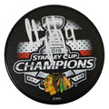 Niklas Hjalmarsson Signed Chicago Blackhawks 2015 Stanley Cup Champs Logo Hockey Puck - HJAPUC402 - Niklas Hjalmarsson Signed Chicago Blackhawks 2015 Stanley Cup Champs Logo Hockey Puck product image