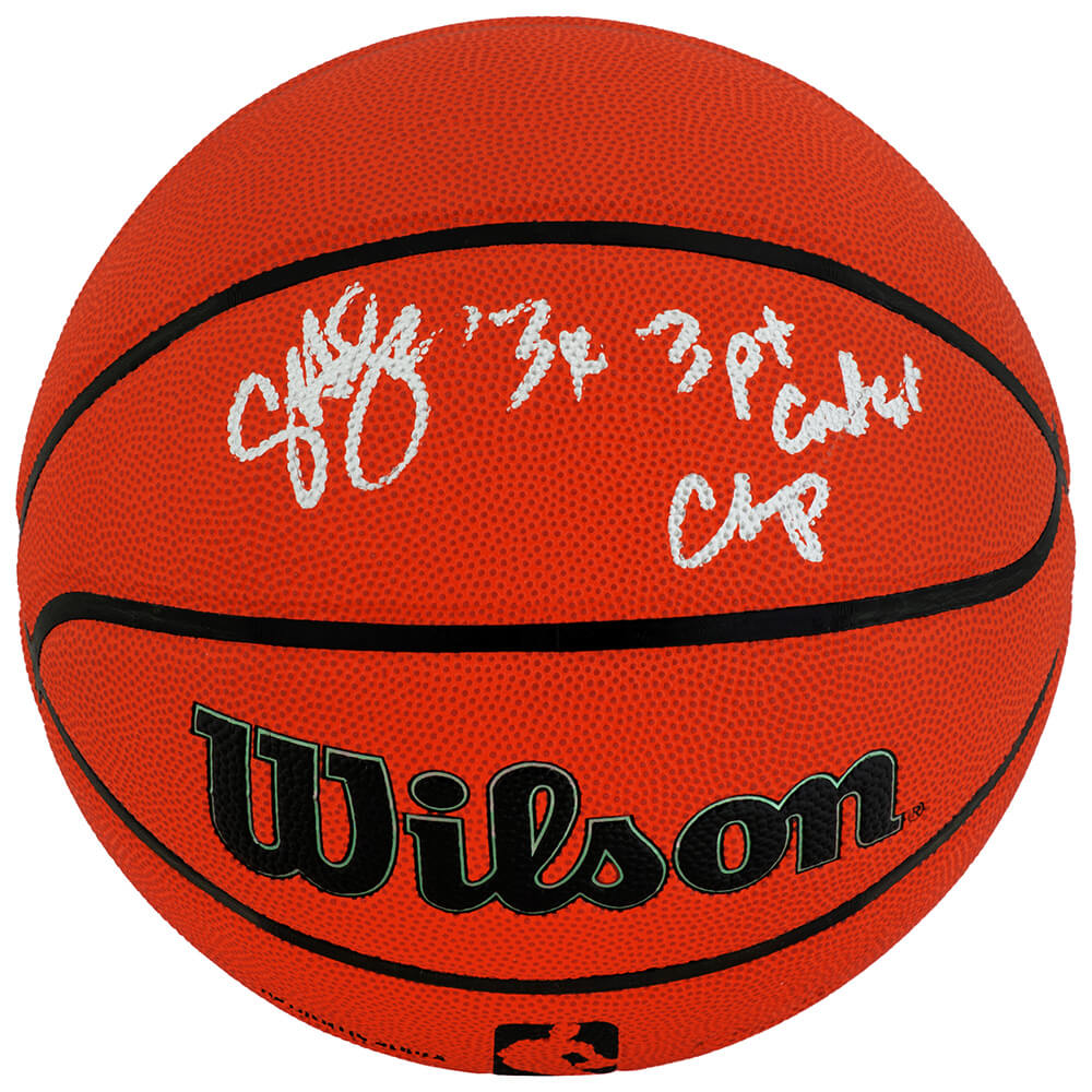Craig Hodges Signed Wilson Indoor/Outdoor NBA Basketball w/3x 3-PT Contest Champ - HODBSK202 - Craig Hodges Signed Wilson Indoor/Outdoor NBA Basketball w/3x 3-PT Contest Champ product image