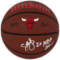 Craig Hodges Signed Chicago Bulls Logo Wilson NBA Basketball w/2x NBA Champs - HODBSK203 - Craig Hodges Signed Chicago Bulls Logo Wilson NBA Basketball w/2x NBA Champs product image