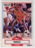 Craig Hodges Signed Chicago Bulls 1990 Fleer Basketball Trading Card #25 - HODCAR200 - Craig Hodges Signed Chicago Bulls 1990 Fleer Basketball Trading Card #25 product image