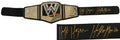 Hulk Hogan Signed WWE World Championship Replica Belt w/Hulkamania - HOGBLT504 - Hulk Hogan Signed WWE World Championship Replica Belt w/Hulkamania product image
