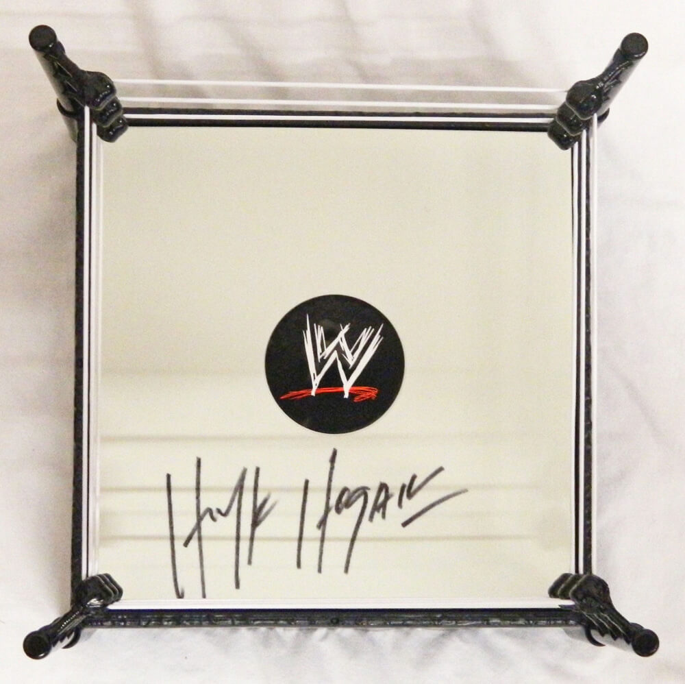 Hulk Hogan Signed WWE Wrestling Ring - HOGOTH500 - Hulk Hogan Signed WWE Wrestling Ring product image