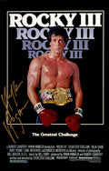 Hulk Hogan Signed Rocky III 11x17 Movie Poster - HOGPST501 - Hulk Hogan Signed Rocky III 11x17 Movie Poster product image