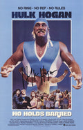 Hulk Hogan Signed "No Holds Barred" 11x17 Movie Poster - HOGPST506 - Hulk Hogan Signed "No Holds Barred" 11x17 Movie Poster product image