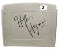 Hulk Hogan Signed Detroit Silverdome (Home Of Wrestle Mania III) White #3 Stadium Seatback - HOGSTB506 - Hulk Hogan Signed Detroit Silverdome (Home Of Wrestle Mania III) White #3 Stadium Seatback product image